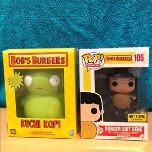 Kuchi Kopi & Gene Belcher Funko Pop
